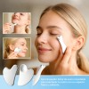 Kit 3 Piezas Guasha Facial Acero Inoxidable Masajes Cuello