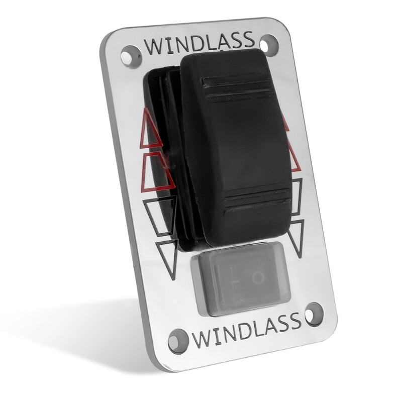 Five Oceans Boat Anchor Windlass Up/Down Rocker Switch Panel, Windlass