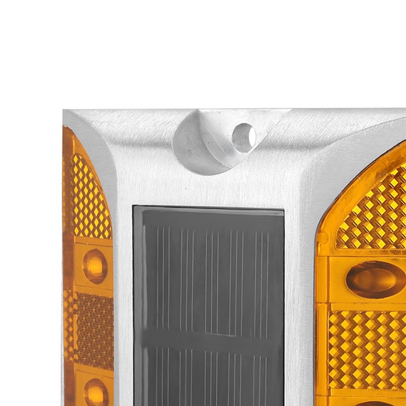 Casting Aluminum Road Stud Light Outdoor Solar Powered Lamp for