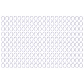 200PCS PP Plastic Chicken Beak Clasps Reusable Rooster Mouth Snap Ring Poultry Farming SuppliesL White