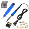 BAUSATZ 90W Digital Soldering Iron Kit, Internal Heating Soldering Iron,