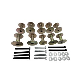 RoloTippi 40-Pack Body Mount Hardware Kit Compatible with 1980-1996 Ford Bronco 4WD Fits for Prothane 6-107-BL 6-107-RD), for Energy Suspension 4.4109 Body Mount Bushing Kit 6107