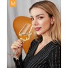 OJA Wine Glass Set of 4, 17 oz Hand Blown