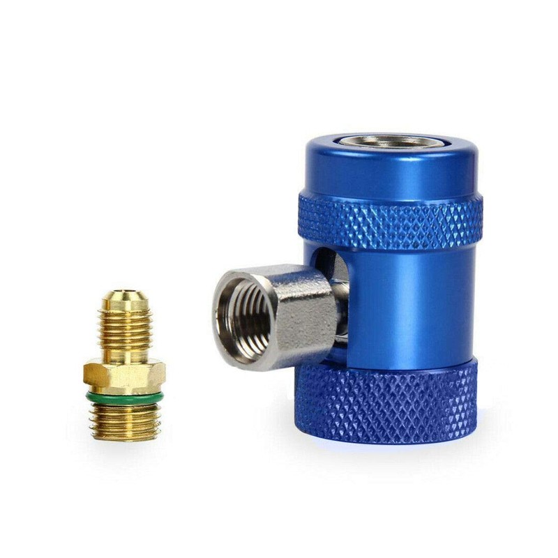 Riloer Set Of 2 Quick Coupler Adapters R1234Yf For Ac