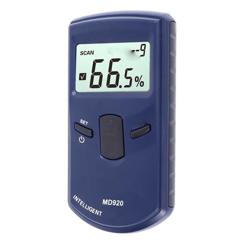 2 in 1 Moisture Meter High Accuracy LCD Display Density