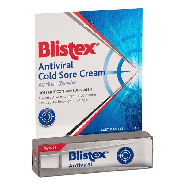 Blistex Lip Antiviral Cold Sore Cream 5g