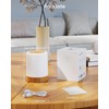 Bonsery LED Bedside Lamp Touch Dimmable with 256 RGB Colours