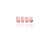 24 Pcs Valentines Square Press on Nails Short Fake Nails