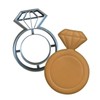 Moose Goods Wedding Ring Cookie Cutter Shape for Baking, Assorted