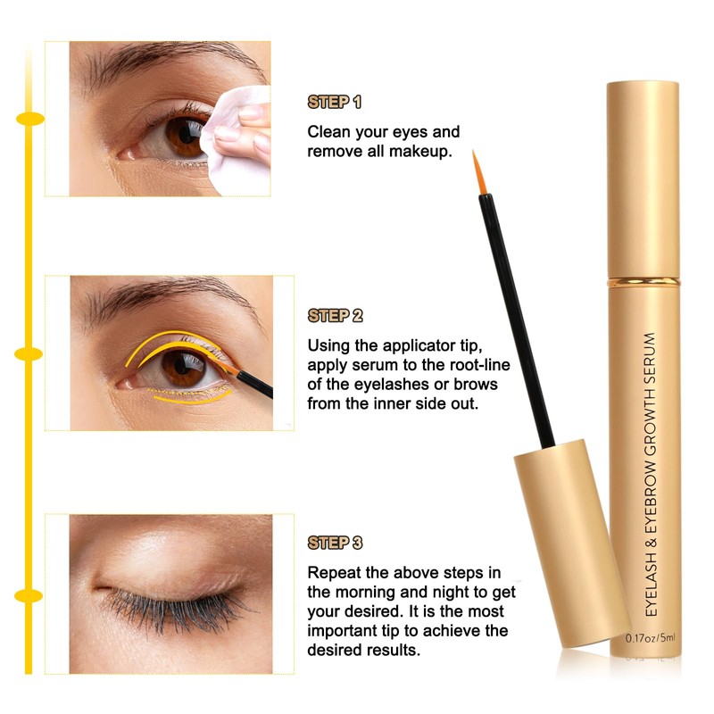 LZM Lash Serum for Growth and Thickness Eyebrow & Eyelash