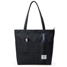 KALIDI FANCY FOREST Women's Tote Bag, Shoulder Bag, Outside Pocket, Mother's Bag, Canvas Tote, Canvas Tote Bag, Shoulder Bag, Large Capacity, Plain, For School or Work Commute, Unisex, Zipper Included