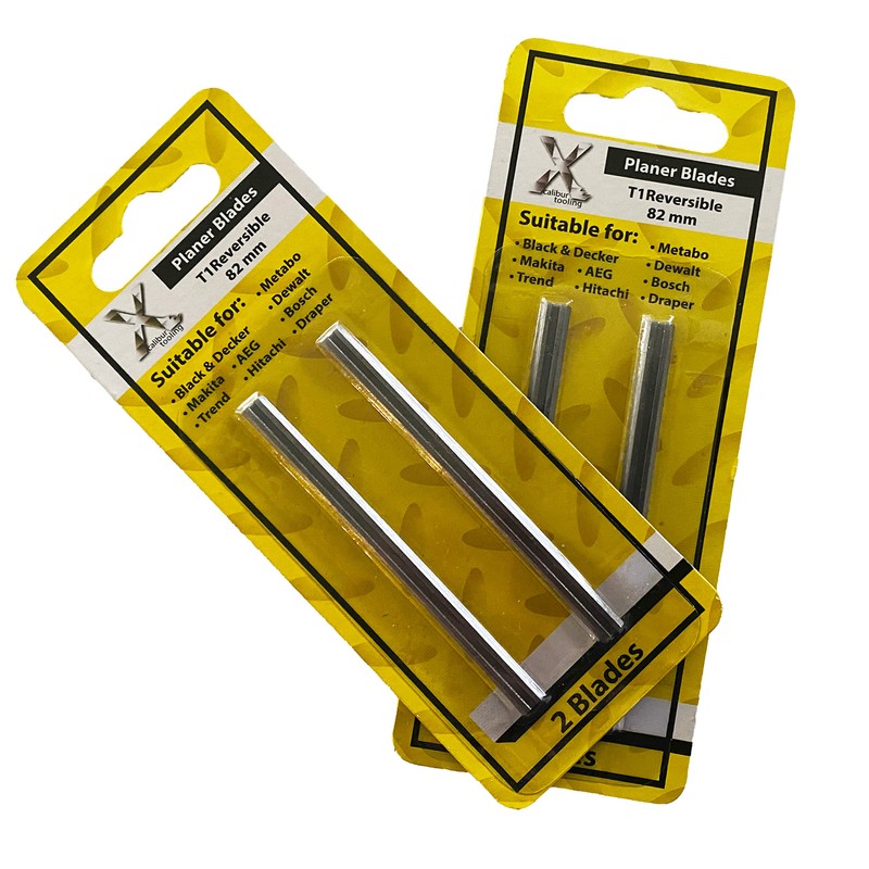 3-1/4" HSS Planer Blades Replacement for Makita Metabo Ryobi Elu