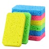 6 - Pack Non-Scratch Scrub Sponges - Sponge for Dishes and Washing Dishes, Cleaning Tools for Kitchen Home and More（Mixed）