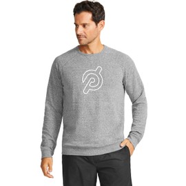 Peloton Standard Raglan Pullover, Heather Grey