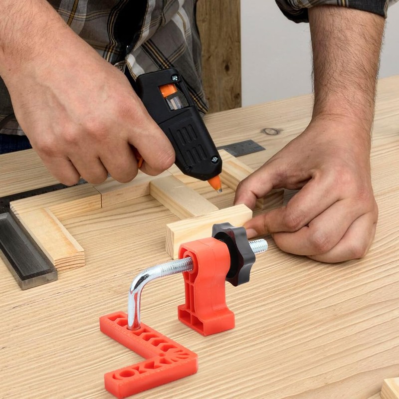 16pcs Right Angle Clamp Set, 90 Degree Clamp,Positioning Squares, 3inch
