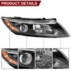 YOOCOO Headlight Assembly Compatible with 2014 2015 Kia Optima Halogen