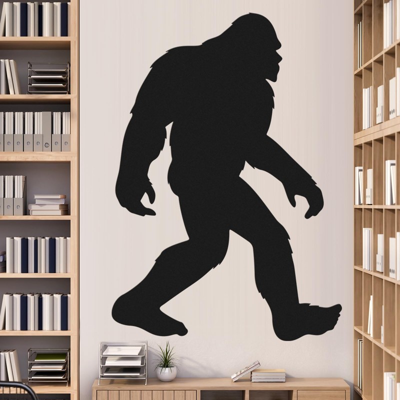 Large Bigfoot Wall Decal 60 x 42 Inch Sasquatch Big