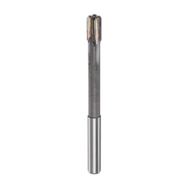 sourcing map Clamping Reamer 8.7 mm H7 C1/K30 Carbide Tip Precision Straight Flutes Round Shank Lathe Machine Cutter