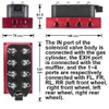 ZHSYMX Air Ride Controller Air Ride Manifold Bag Controller Solenoid