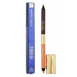 Estee Lauder Smoke And Brighten Kajal Eyeliner Duo Shade 02 Bordeaux / Ivory .5g