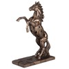 Veronese Design 11 1/4 Rearing Horse Illumination Resin Sculpture Cold