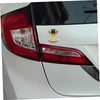 ULTECHNOVO Golden Car Towing Hook Shaped Auto Trailer Ring Unique