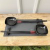 pf+a 7-Piece Sushi Serving Set, Black Soy Dishes and Chopsticks