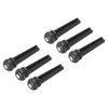 sourcing map Pack of 6 Ebony Acoustic Guitar Bridge End