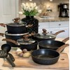 Kitchen Academy Induction Cookware Sets - 12 Piece Cooking Pan