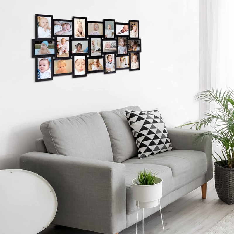 HELLO LAURA Picture Frames Collage Wall Decor - 21 Picture