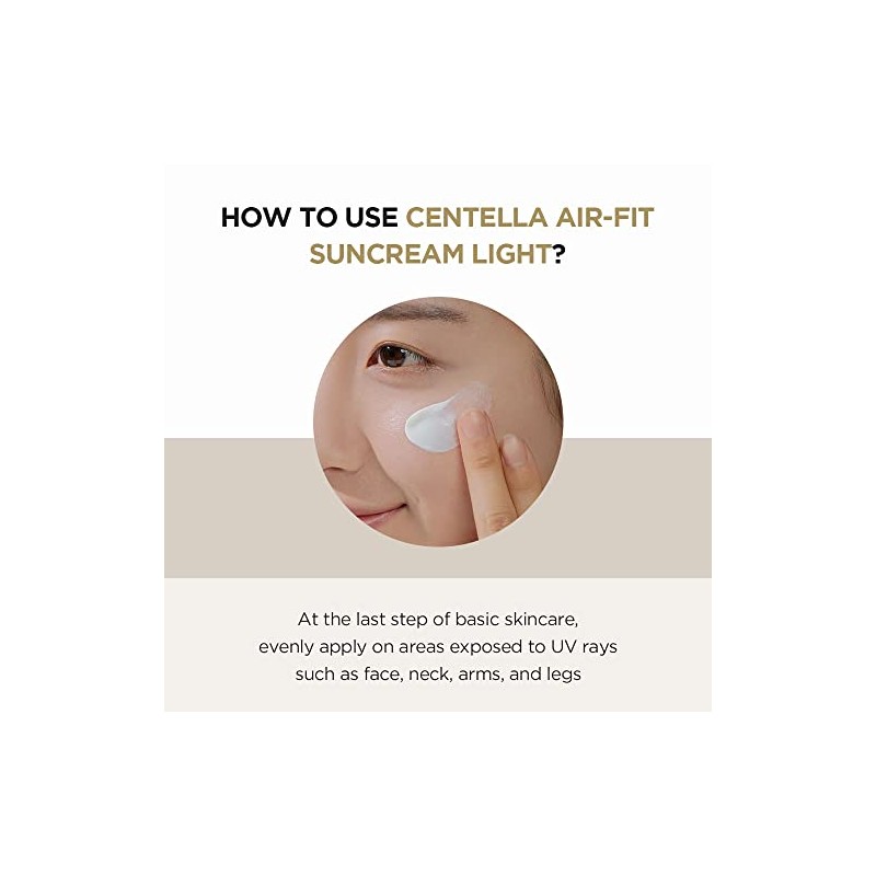 SKIN1004 Madagascar Centella Air-fit Suncream Light 1.69 fl. oz (50ml)#