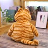 Fat Orange Plush Cat Fat Kitten Stuffed Animals Toy,Cute Fat