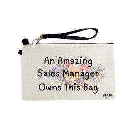 Gifts or Presents for Sales Managers, an Amazing Sales Manager Owns This Bag, Cosmetic Bags, Pencil Case - cb556