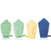 Jemako Cleaning Glove Green Blue Yellow Short Pile Long Pile