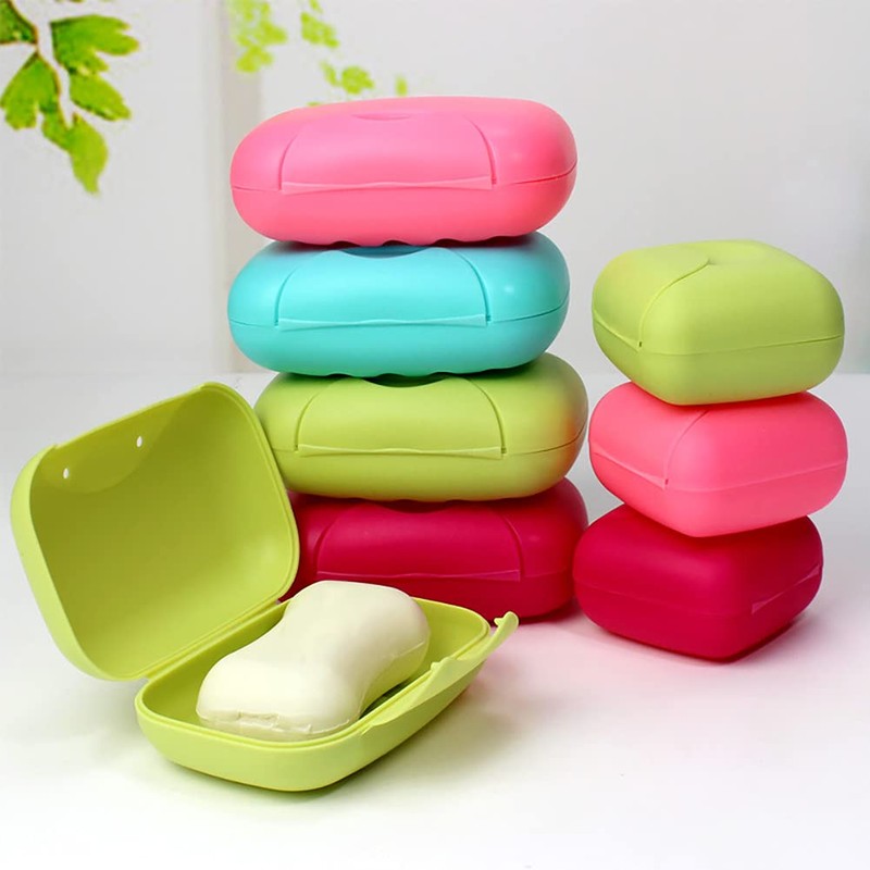 ZaH Macarons Soap Box Packaging Soap Holder Soap Travel Case