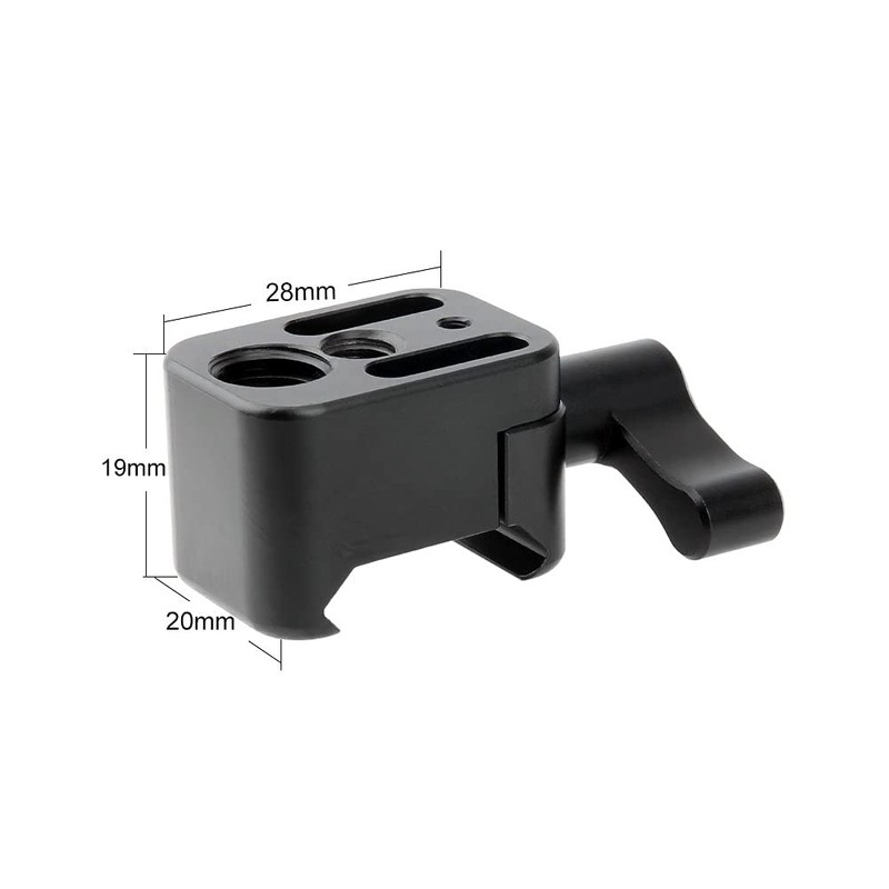 NICEYRIG NATO Clamp Quick Release for Cold Shoe Monitor Mount