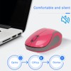 Mini Small Wireless Mouse,SUIJIEEN 2.4G Cute Mute Silent Mouse,Cordless Mini