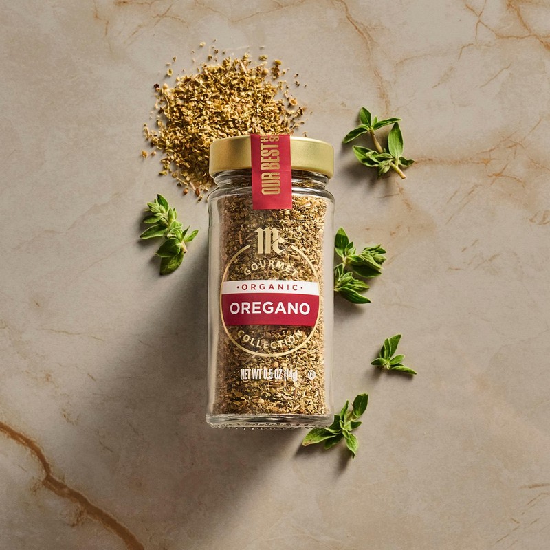 McCormick Gourmet Organic Oregano, 0.5 Oz