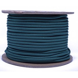 Hunter Green 1/8" Shock Cord - BORED PARACORD Marine Grade Shock/Bungee/Stretch Cord 1/8 inch x 100 feet Several Colors - Made in USA