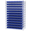 Akro-Mils 30124 Plastic Shelf Bins, Heavy Duty Storage Bins for