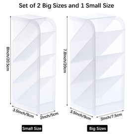 XIACIBDUS Pack of 3 Desk Organiser, Multifunctional Pen Holder, Desk, Pen Organiser, Children's Pen Box, Pen Holder Storage Box, Pen Holder for Office, Home Supplies, Pens, School