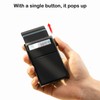 FDDU Men Women Aluminum Alloy Wallet Coin Pocket Magnetic Closure
