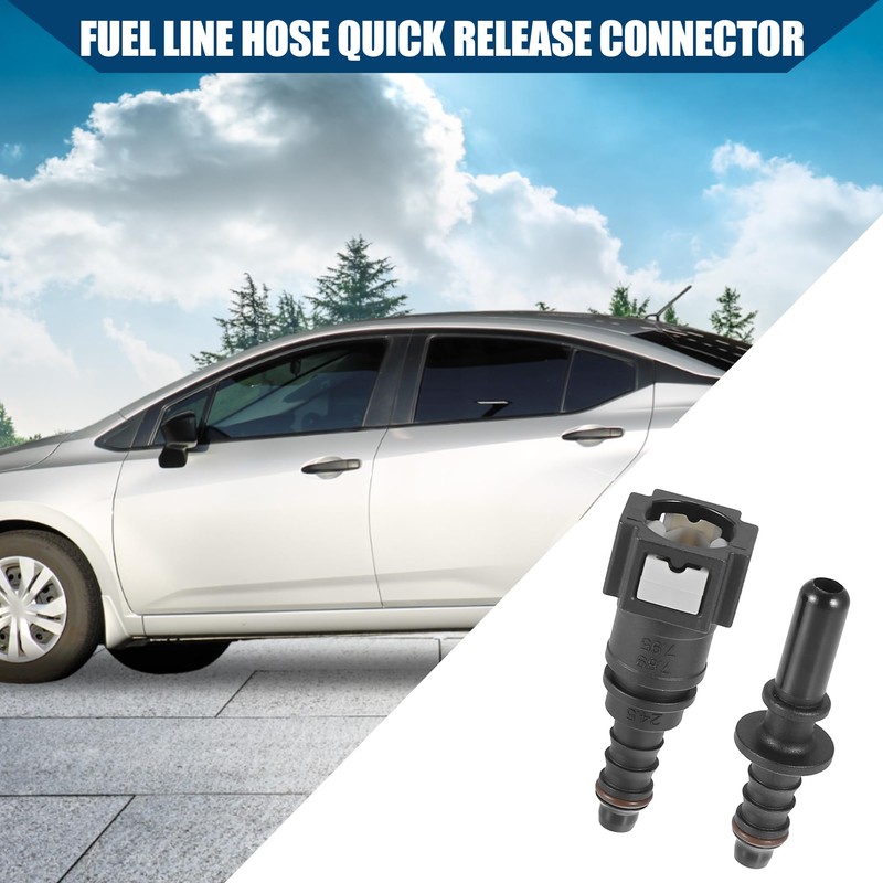 Hihaha 7.89mm SAE to 8mm Straight Fuel Hose Quick Release