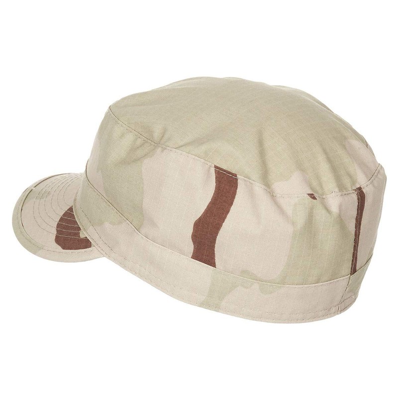 MFH BDU Ripstop Field Cap 3-Colour Desert Size S