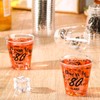 Zubebe 100 Pieces Cheers to Years Birthday Shot Glasses 2