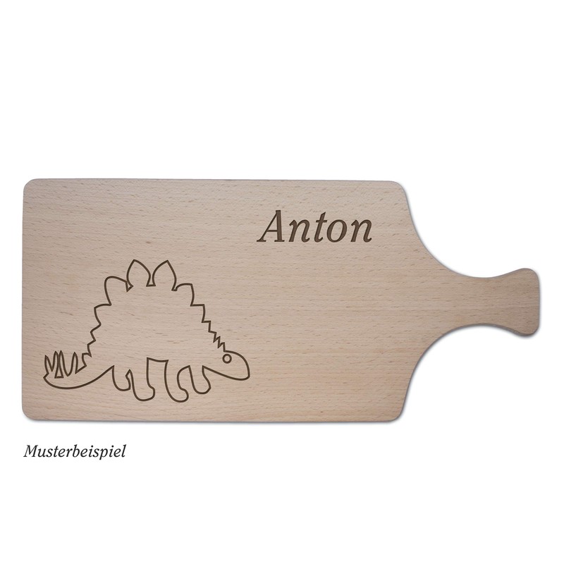 Breakfast board with your own text or motif, chopping board
