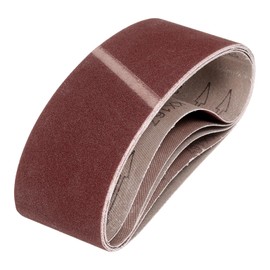 HARFINGTON 2-1/2 x 14 Inch Sanding Belts, 2 Pcs 120 Grits Aluminum Oxide Abrasive Belt Sander File Belt for Woodworking, Metal Polishing, Knife Sharpener
