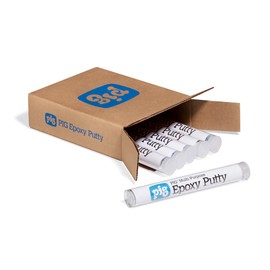 New Pig Epoxy Putty - (6) 4-Ounce Tubes Multi-Purpose Repair Putty - Gray - PTY202