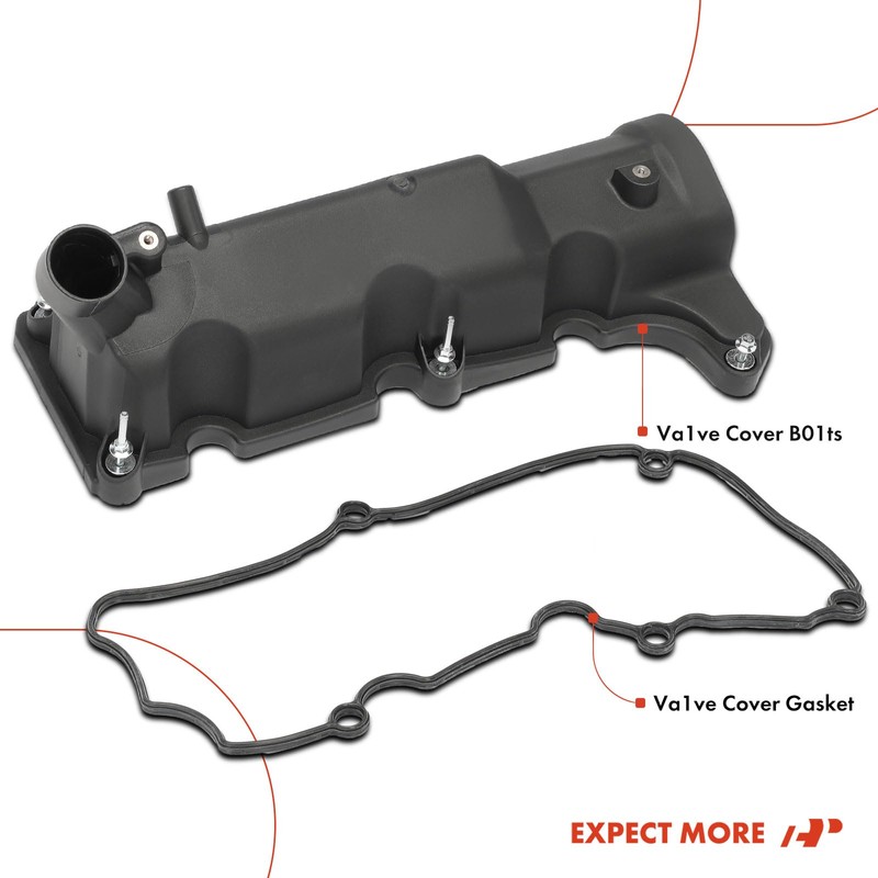 A-Premium Right Engine Valve Cover with Gasket and Bolts Compatible