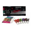 GC Nails Kit De Pinturas Acrílicas Premium Para Uñas. 12pzs.